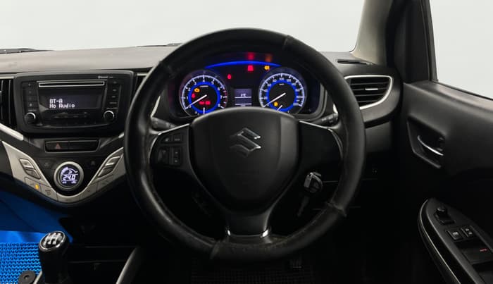 2016 Maruti Baleno DELTA PETROL 1.2, Petrol, Manual, 39,394 km, Steering Wheel Close Up