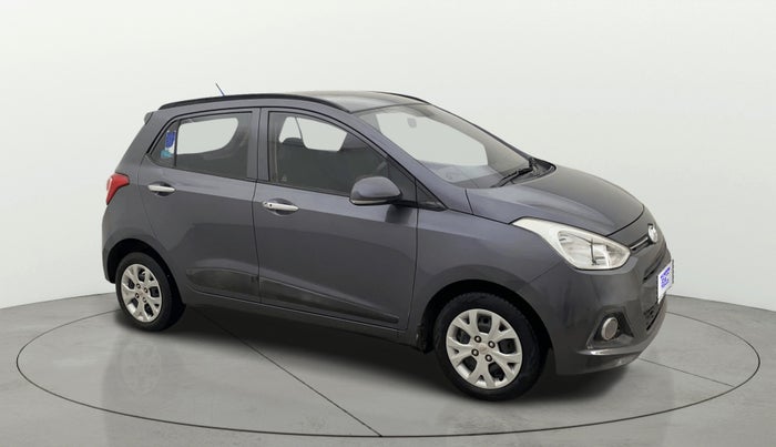 2014 Hyundai Grand i10 SPORTZ 1.2 KAPPA VTVT, Petrol, Manual, 94,819 km, Right Front Diagonal