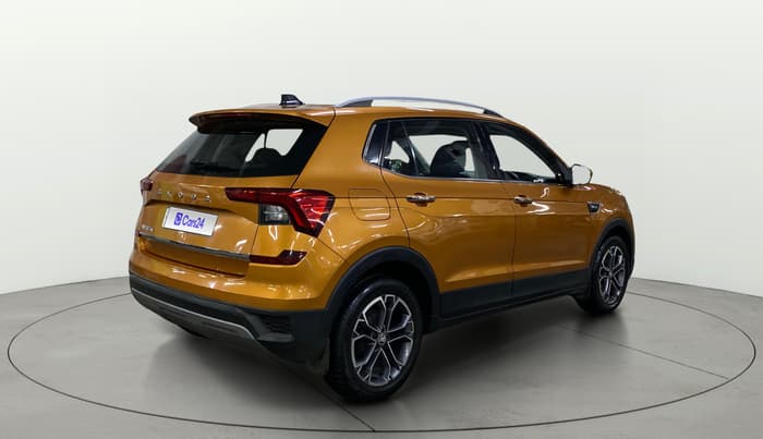 2022 Skoda KUSHAQ STYLE 1.0L TSI AT (6 AIRBAGS), Petrol, Automatic, 15,721 km, Right Back Diagonal