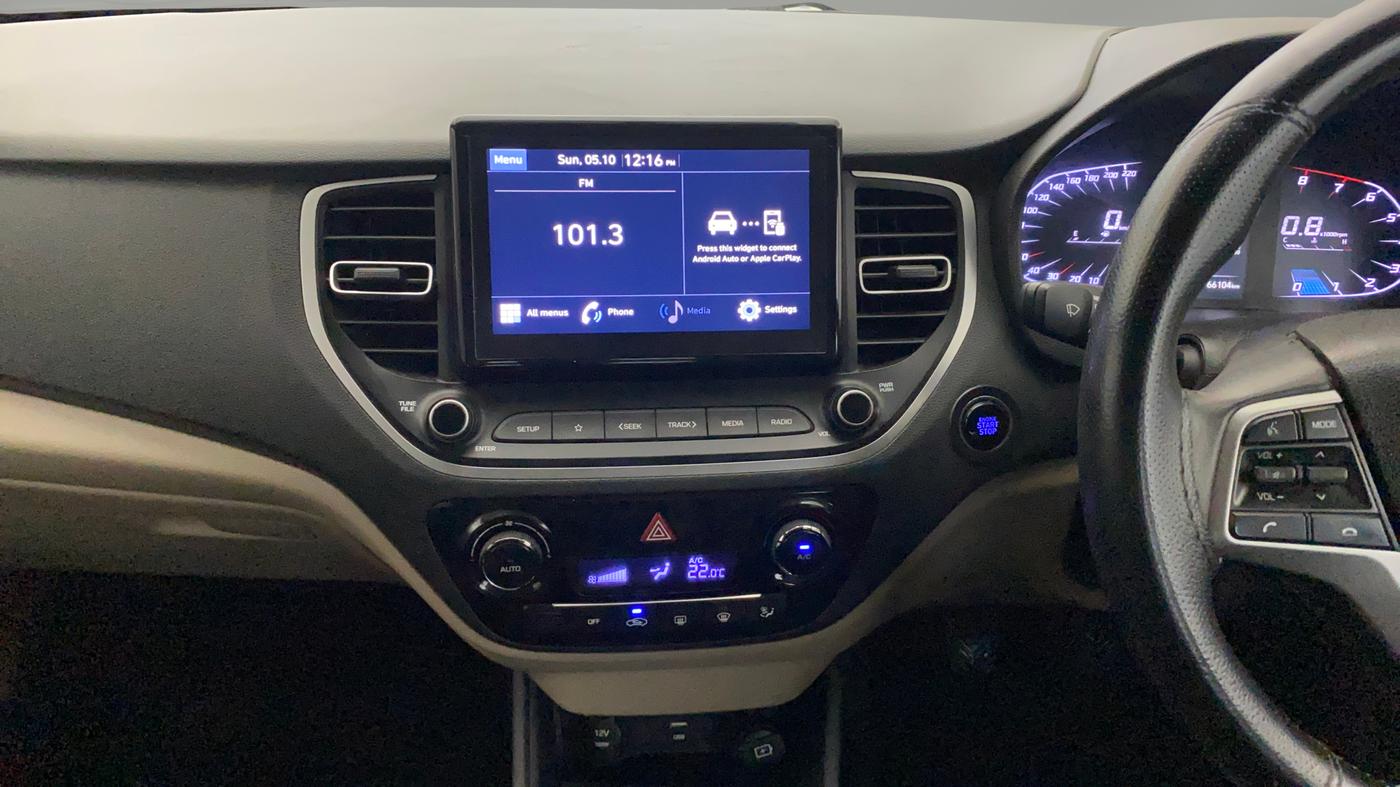 2021 Hyundai Verna SX 1.5 VTVT, Petrol, Manual, 66,171 km, Air Conditioner