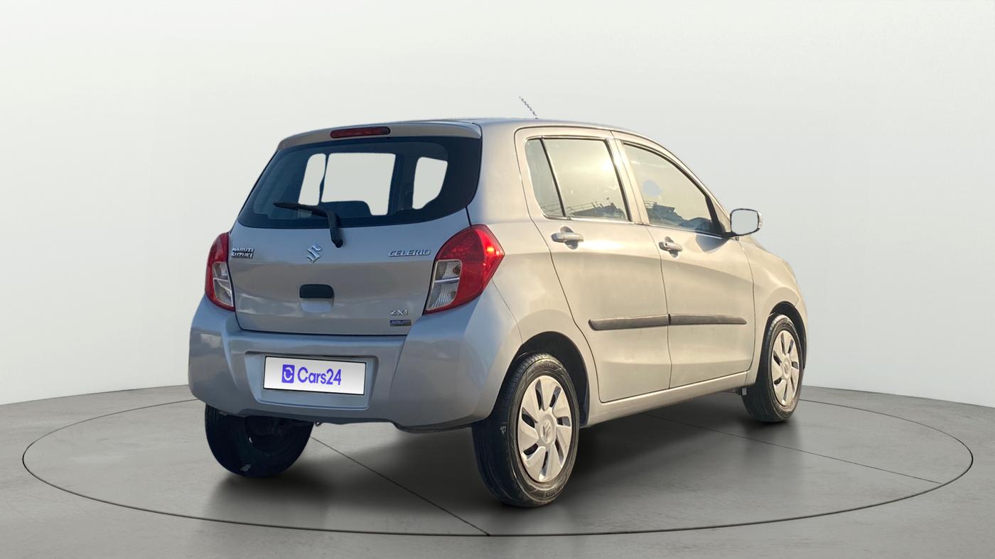 2015 Maruti Celerio ZXI AMT, Petrol, Automatic, 68,363 km, Right Back Diagonal