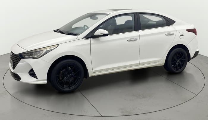 2022 Hyundai Verna SX (O)1.5 MPi, Petrol, Manual, 32,554 km, Left Front Diagonal
