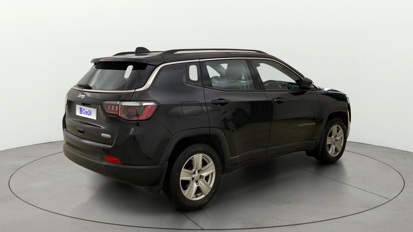 2021 Jeep Compass LONGITUDE (O) 1.4 PETROL DCT, Petrol, Automatic, 74,548 km, Right Back Diagonal