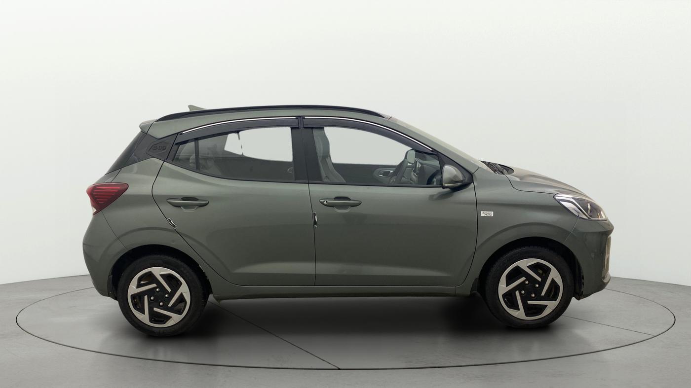 2023 Hyundai GRAND I10 NIOS SPORTZ AMT 1.2 KAPPA VTVT, Petrol, Automatic, 7,964 km, Right Side View