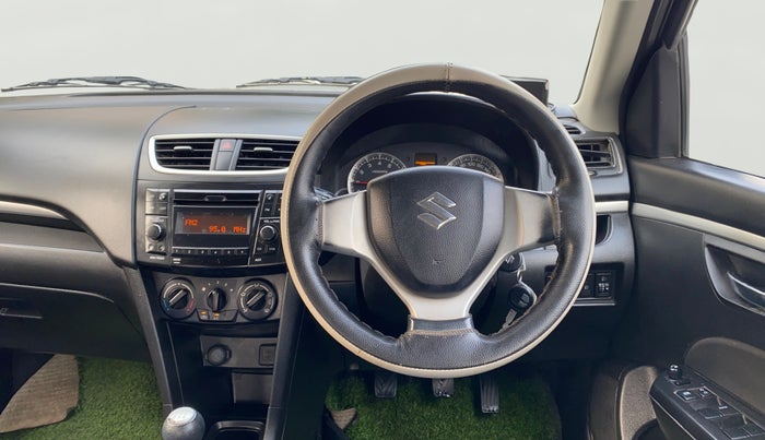 2015 Maruti Swift VXI, Petrol, Manual, 46,181 km, Steering Wheel Close Up