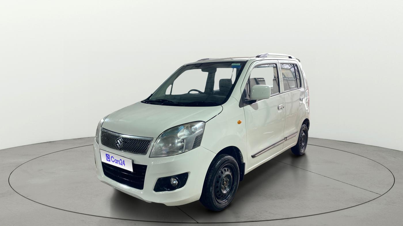 2017 Maruti Wagon R 1.0 VXI, Petrol, Manual, 76,967 km, Left Front Diagonal