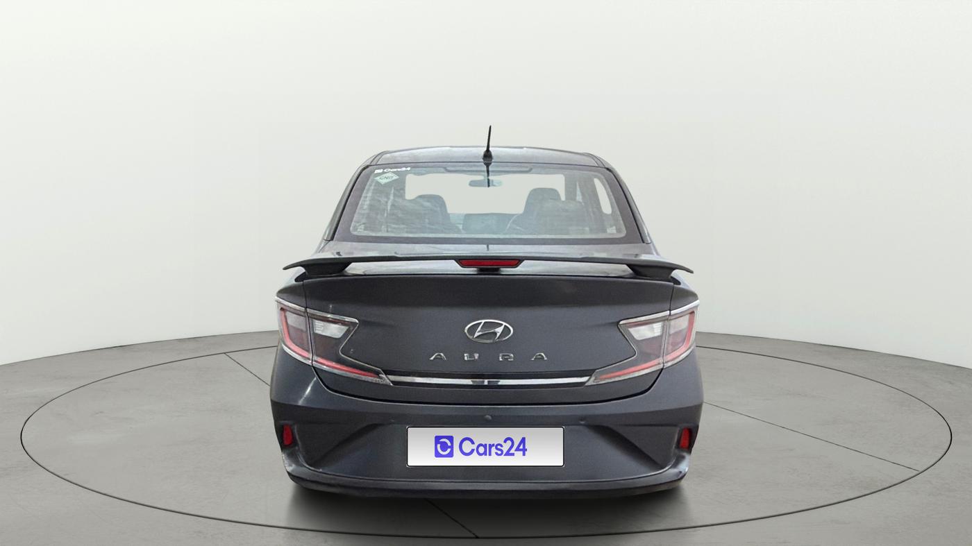 2022 Hyundai AURA S 1.2 CNG, CNG, Manual, 70,843 km, Back/Rear
