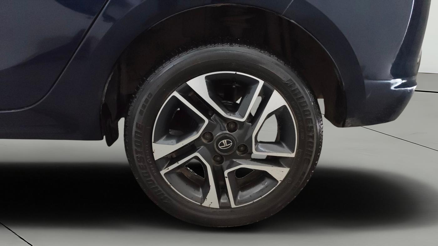 2021 Tata TIGOR XZA PLUS PETROL, Petrol, Automatic, 34,973 km, Left Rear Wheel