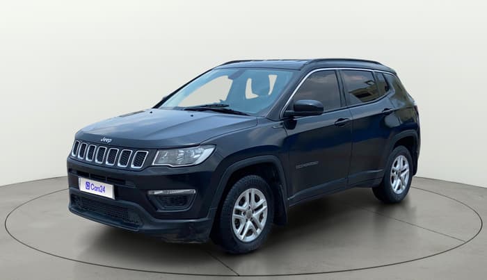 2018 Jeep Compass SPORT 2.0 DIESEL, Diesel, Manual, 1,32,974 km, Left Front Diagonal