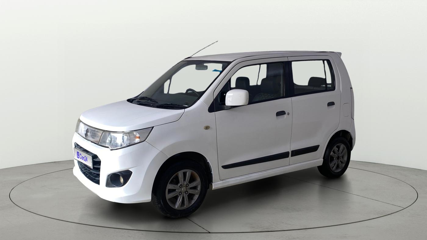 2014 Maruti Wagon R Stingray VXI, Petrol, Manual, 77,617 km, Left Front Diagonal