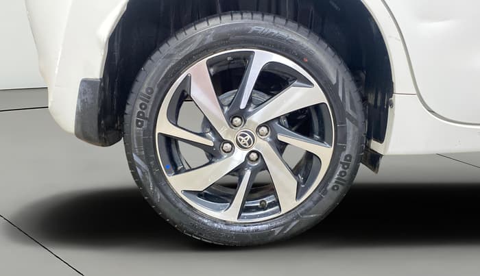 2022 Toyota Glanza V AMT, Petrol, Automatic, 66,277 km, Right Rear Wheel