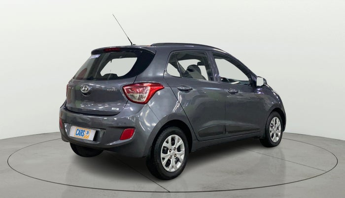 2015 Hyundai Grand i10 SPORTZ 1.2 KAPPA VTVT, Petrol, Manual, 43,450 km, Right Back Diagonal