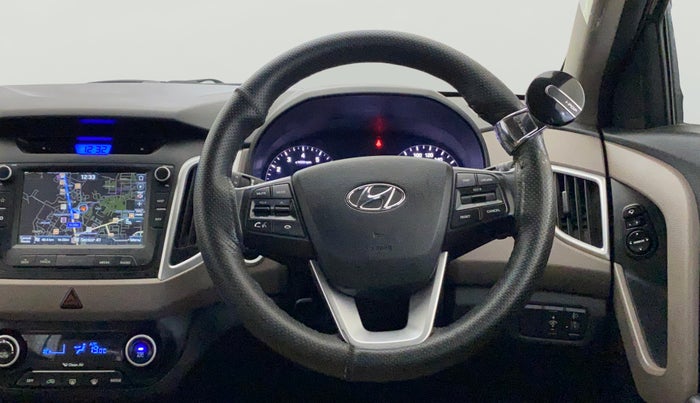 2018 Hyundai Creta  SX 1.6 Petrol , Petrol, Manual, 42,995 km, Steering Wheel Close Up