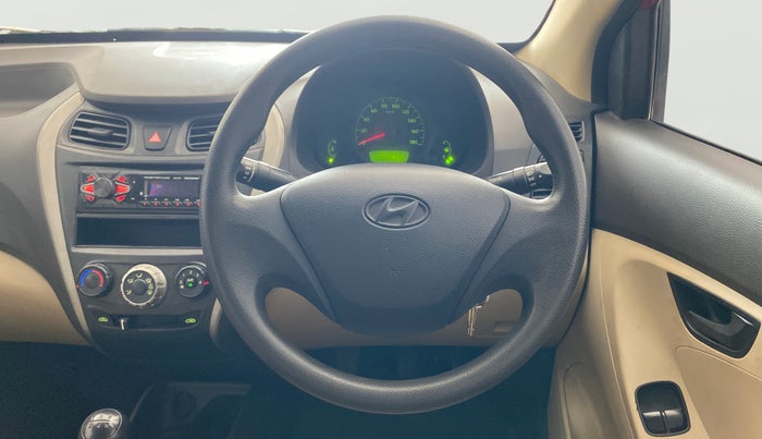 2015 Hyundai Eon ERA +, Petrol, Manual, 60,989 km, Steering Wheel Close Up