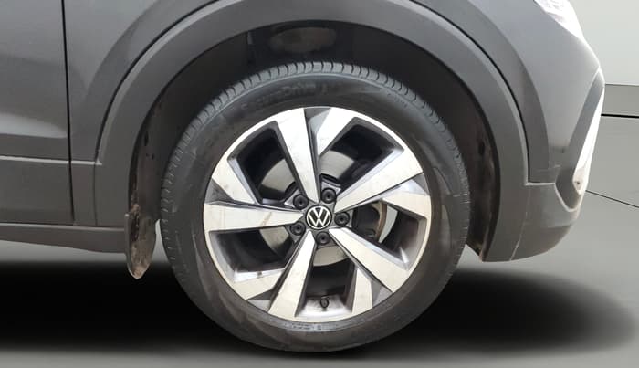 2023 Volkswagen TAIGUN TOPLINE 1.0 TSI AT, Petrol, Automatic, 33,166 km, Right Front Wheel