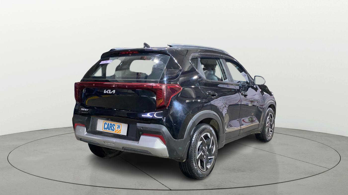 2024 KIA SONET HTK PLUS 1.0 TURBO PETROL IMT, Petrol, Manual, 16,598 km, Right Back Diagonal