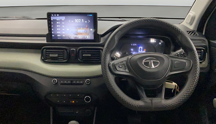 2024 Tata PUNCH ADVENTURE AMT, Petrol, Automatic, 7,959 km, Steering Wheel Close Up