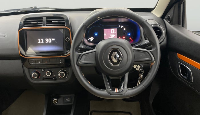 2020 Renault Kwid CLIMBER 1.0 AMT (O), Petrol, Automatic, 29,365 km, Steering Wheel Close Up