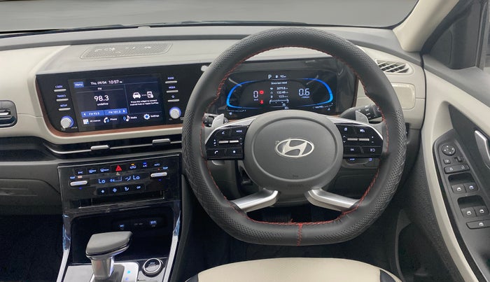 2025 Hyundai Creta 1.5 S (O) MPi iVT, Petrol, Automatic, 3,050 km, Steering Wheel Close Up