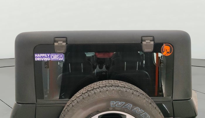 2022 Mahindra Thar LX HT PETROL 4WD MT, Petrol, Manual, 12,091 km, Rear Windshield