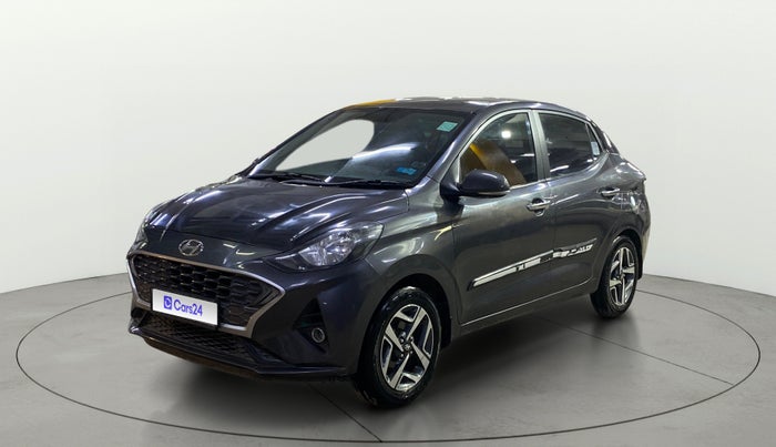 2021 Hyundai AURA SX 1.2, CNG, Manual, 76,413 km, Left Front Diagonal