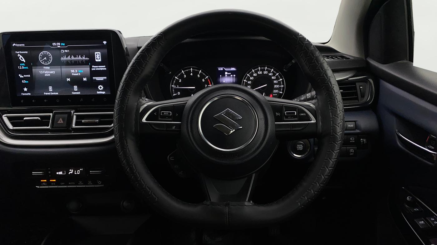 2023 Maruti Baleno ALPHA 1.2 AGS, Petrol, Automatic, 12,878 km, Steering Wheel Close Up