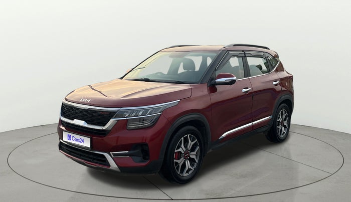 2021 KIA SELTOS GTX PLUS AT 1.5 DIESEL, Diesel, Automatic, 1,47,103 km, Left Front Diagonal