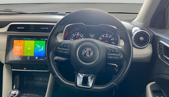 2023 MG ASTOR SUPER 1.5 MT, Petrol, Manual, 48,083 km, Steering Wheel Close Up