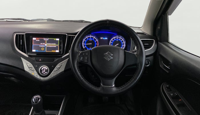 2018 Maruti Baleno ALPHA PETROL 1.2, Petrol, Manual, 29,412 km, Steering Wheel Close Up