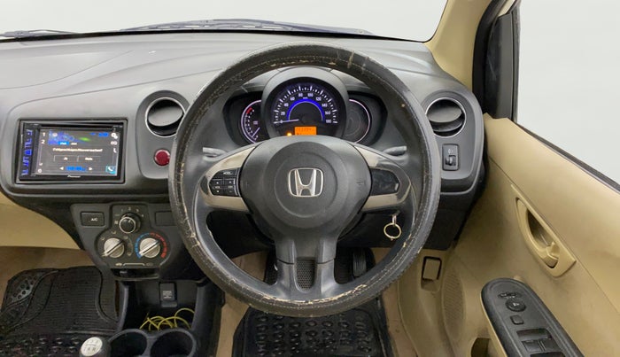2015 Honda Amaze 1.2L I-VTEC S, Petrol, Manual, 53,394 km, Steering Wheel Close Up