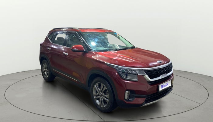 2020 KIA SELTOS HTX 1.5 PETROL, Petrol, Manual, 39,826 km, Right Front Diagonal