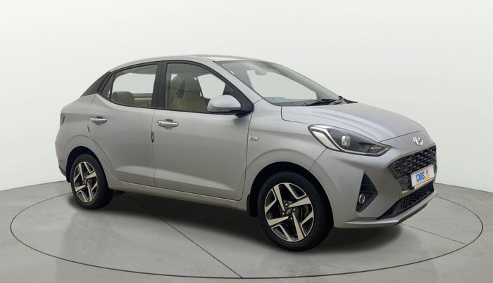 2021 Hyundai AURA SX PLUS 1.2 AMT, Petrol, Automatic, 26,881 km, Right Front Diagonal