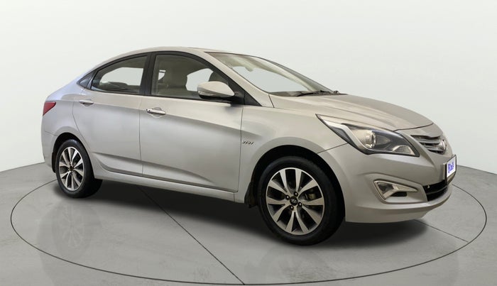 2015 Hyundai Verna FLUIDIC 4S 1.6 VTVT SX, Petrol, Manual, 68,525 km, Right Front Diagonal