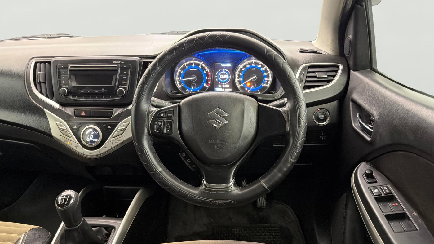 2016 Maruti Baleno ZETA PETROL 1.2, Petrol, Manual, 85,785 km, Steering Wheel Close Up