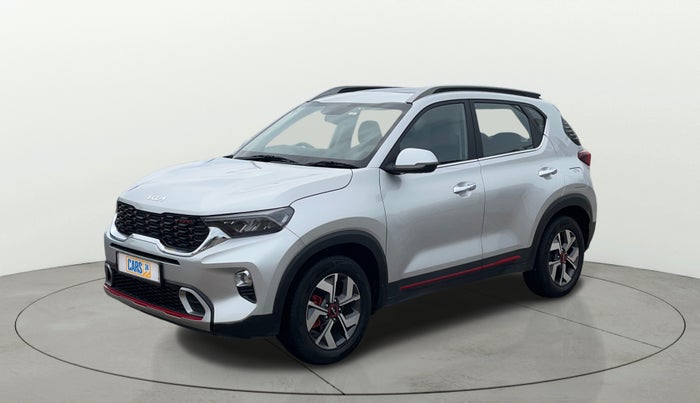 2023 KIA SONET GTX PLUS 1.0 TURBO PETROL DCT, Petrol, Automatic, 10,399 km, Left Front Diagonal