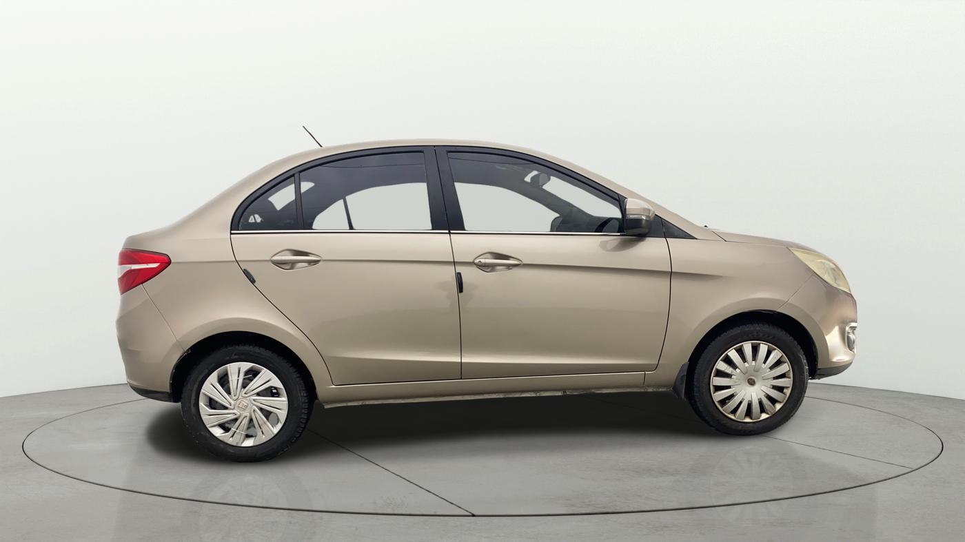 2015 Tata Zest XMS PETROL, Petrol, Manual, 79,752 km, Right Side View