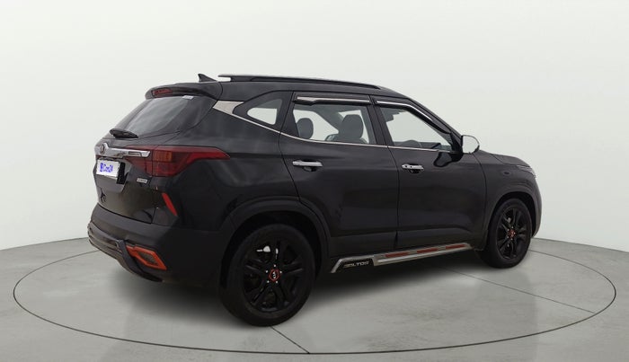 2021 KIA SELTOS HTX ANNIVERSARY EDITION 1.5 DIESEL, Diesel, Manual, 1,15,492 km, Right Back Diagonal