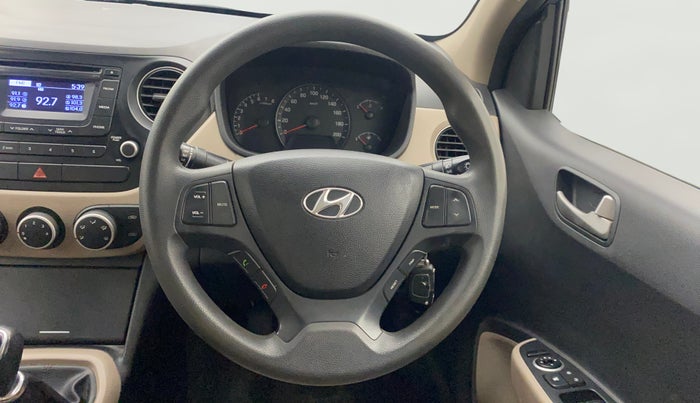 2014 Hyundai Xcent S (O) 1.2, Petrol, Manual, 64,015 km, Steering Wheel Close Up