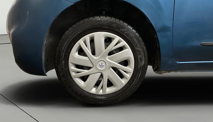 2015 Nissan Micra XL CVT, Petrol, Automatic, 1,07,726 km, Left Front Wheel