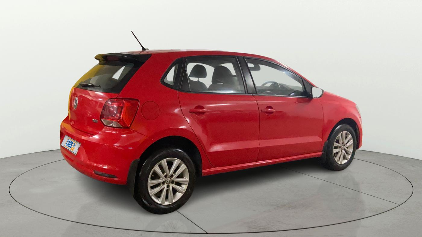 2016 Volkswagen Polo GT TSI AT, Petrol, Automatic, 1,29,229 km, Right Back Diagonal