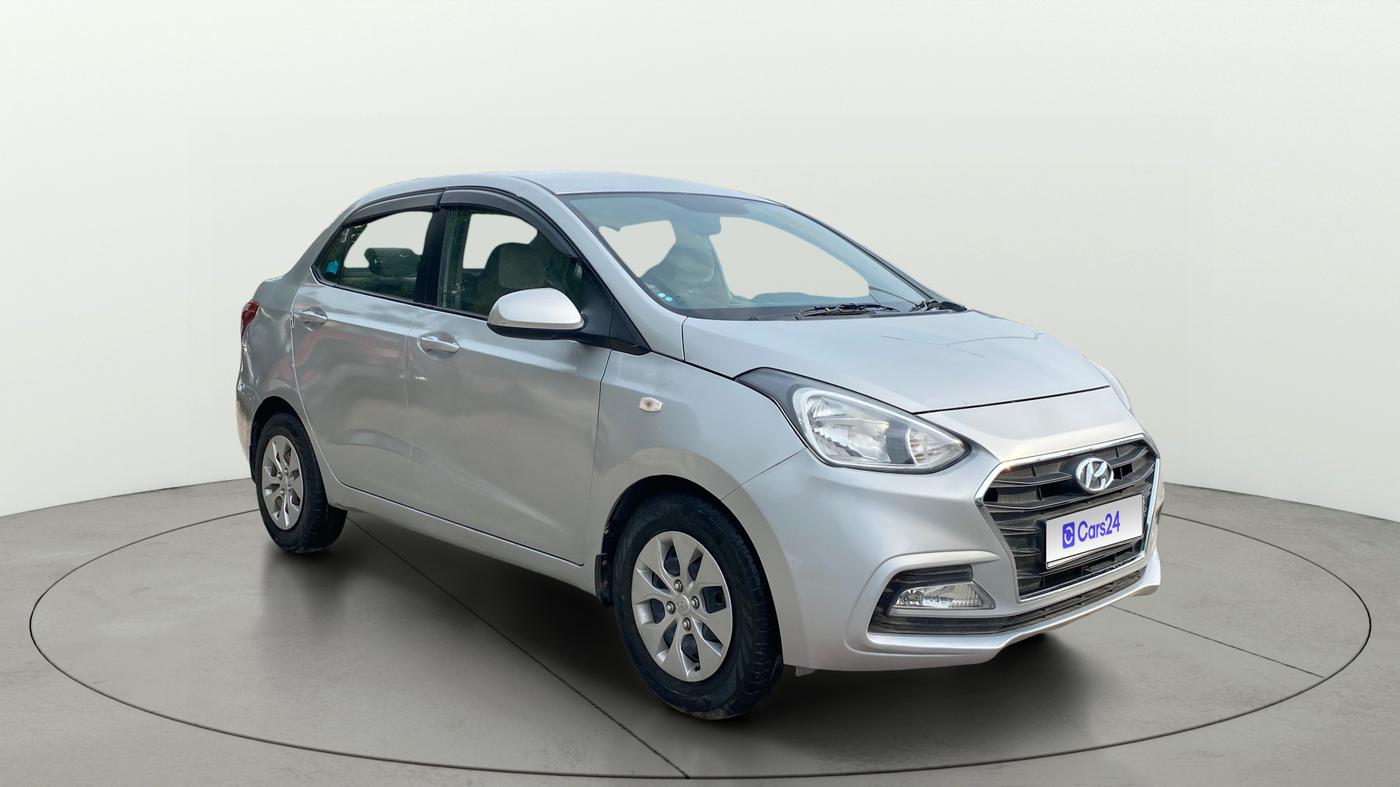 2018 Hyundai Xcent E+, Petrol, Manual, 97,614 km, Right Front Diagonal