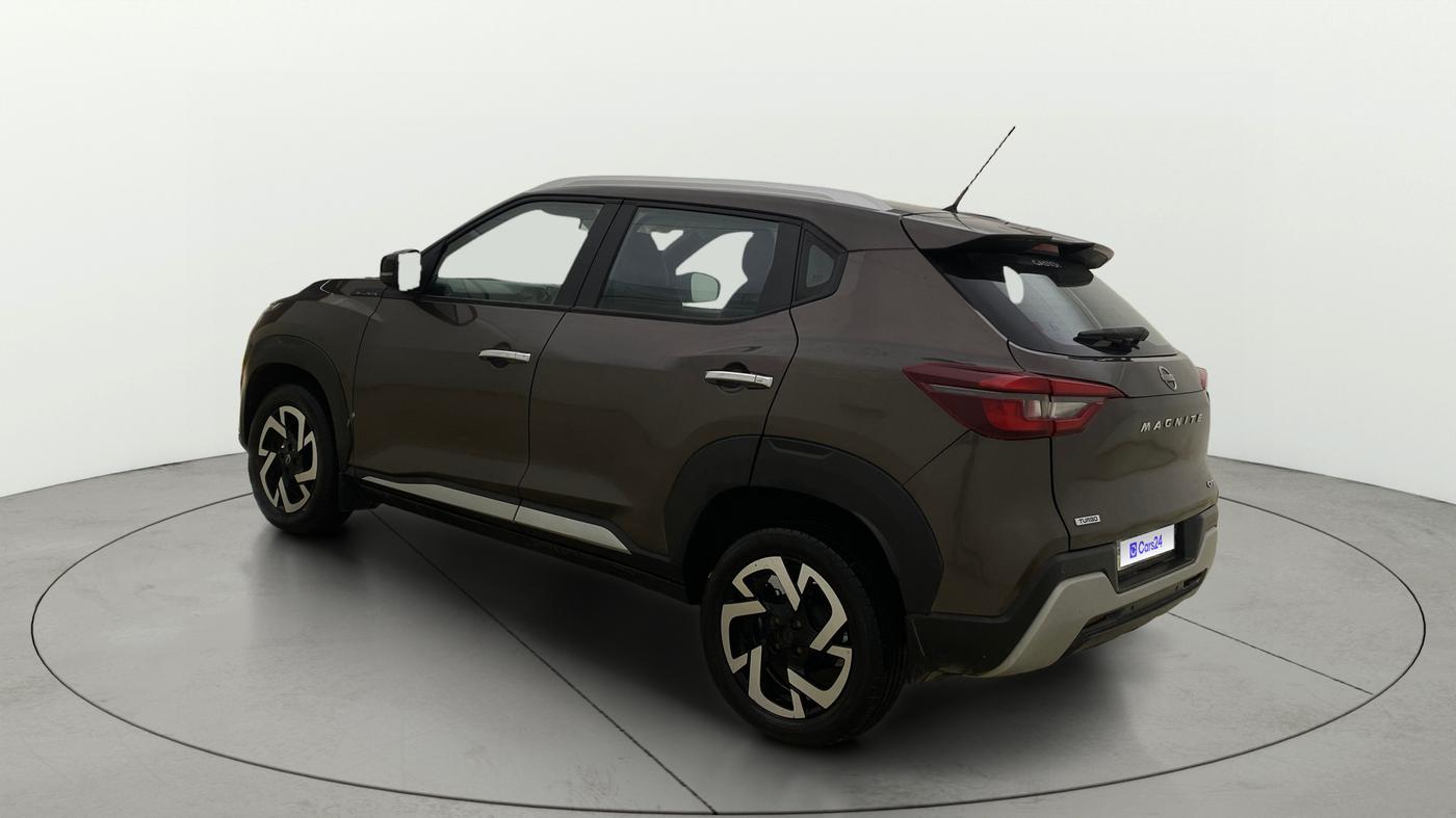 2022 Nissan MAGNITE XV TURBO CVT, Petrol, Automatic, 45,745 km, Left Back Diagonal