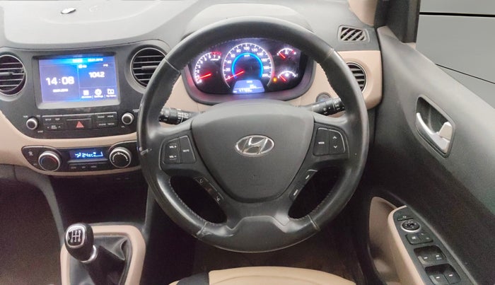 2017 Hyundai Grand i10 ASTA 1.2 KAPPA VTVT, Petrol, Manual, 47,722 km, Steering Wheel Close Up