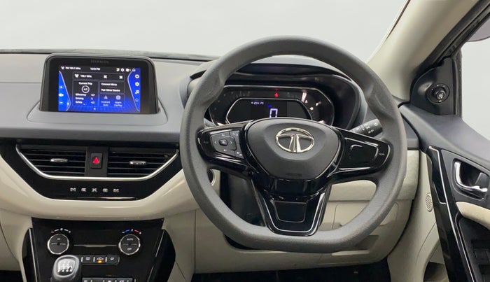 2022 Tata NEXON XZ PLUS PETROL, Petrol, Manual, 30,851 km, Steering Wheel Close Up