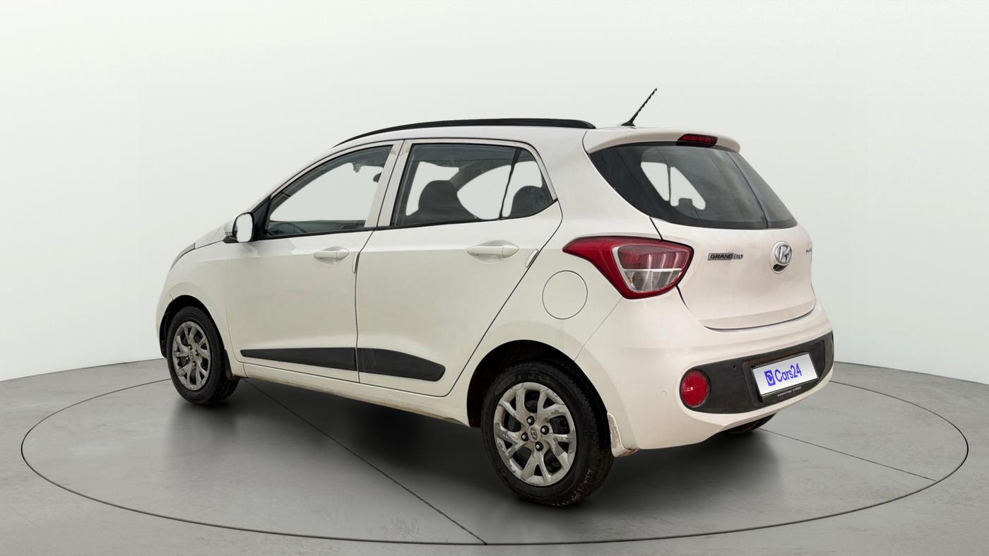 2018 Hyundai Grand i10 SPORTZ 1.2 KAPPA VTVT, CNG, Manual, 89,037 km, Left Back Diagonal