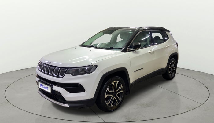 2021 Jeep Compass LIMITED (O) 2.0 DIESEL 4X4 AT, Diesel, Automatic, 1,09,401 km, Left Front Diagonal
