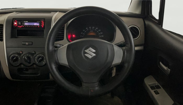 2014 Maruti Wagon R 1.0 LXI, Petrol, Manual, 56,374 km, Steering Wheel Close Up
