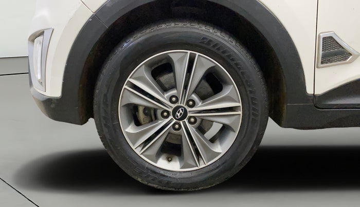 2017 Hyundai Creta SX PLUS AT 1.6 PETROL, Petrol, Automatic, 47,057 km, Left Front Wheel