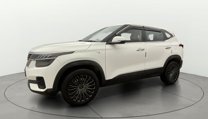 2021 KIA SELTOS HTE 1.5 PETROL, CNG, Manual, 60,780 km, Left Front Diagonal