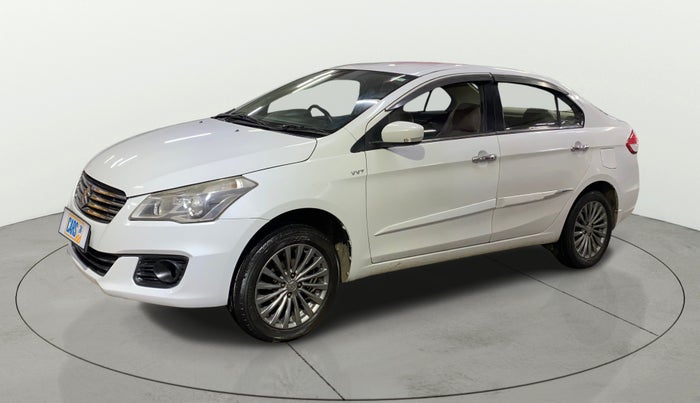 2017 Maruti Ciaz ZXI+, Petrol, Manual, 89,139 km, Left Front Diagonal